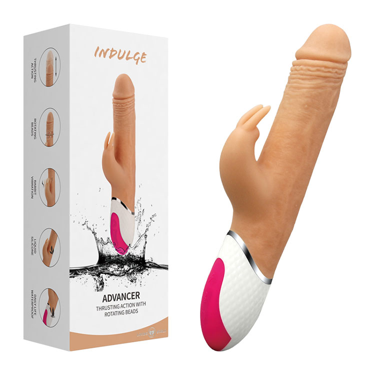 Coirníní Réadúla ag Rothlú Thrusting Coinín Vibrator